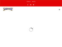 Tablet Screenshot of petsbarn.com
